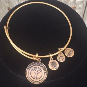 Alex & Ani “Turn Peace Up” Bracelet